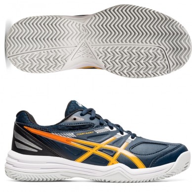 Asics Court Slide 2 Clay GS French Blue Amber 2021