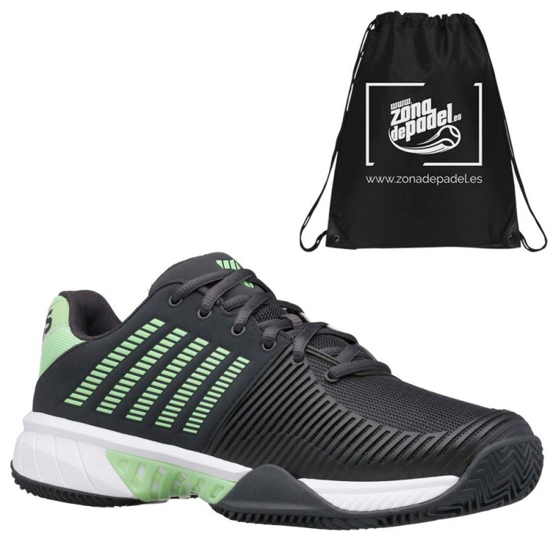 Zapatillas Kswiss Express Light 2 HB Negras Verdes 2021 Zapatillas Kswiss Express Light 2 HB Negras Verdes 2021