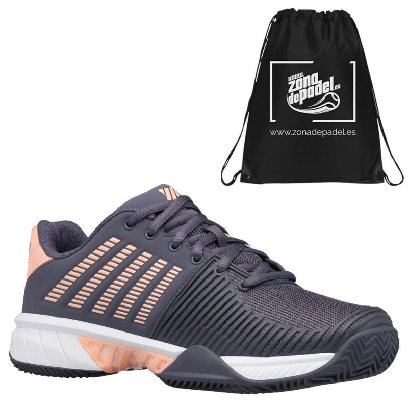 Zapatillas Kswiss Express Light 2 HB Azules Naranjas 2021 Zapatillas Kswiss Express Light 2 HB Azules Naranjas 2021