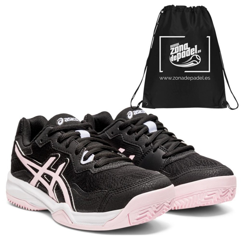 Zapatillas Asics Gel Padel Pro 4 GS Kids Black Pink Salt 2021 Zapatillas Asics Gel Padel Pro 4 GS Kids Black Pink Salt 2021