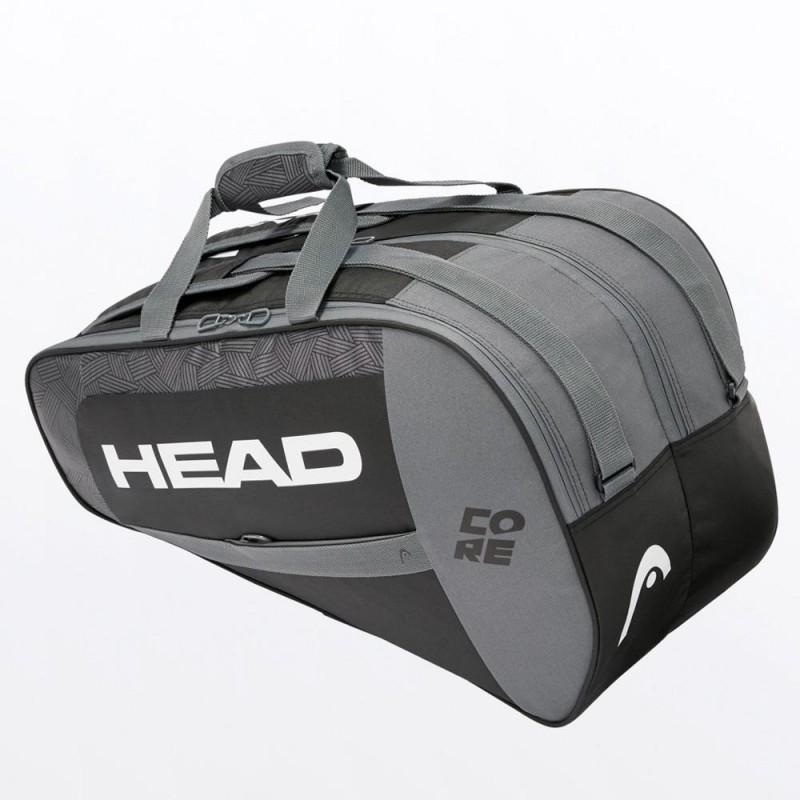 Paletero Head Core Padel Combi Black White 2021 Paletero Head Core Padel Combi Black White 2021
