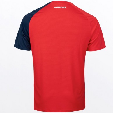 Camiseta Head Striker Men Red Blue