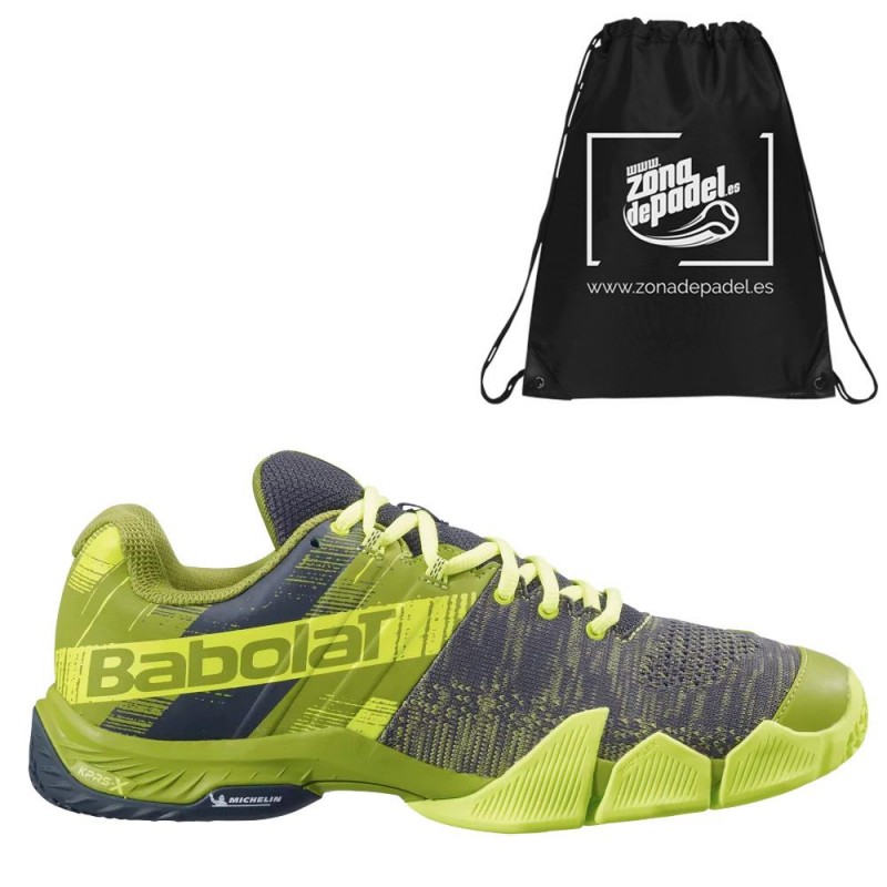 Babolat Movea Men Spinach Green Fluor Yellow 2021 Zona de Padel