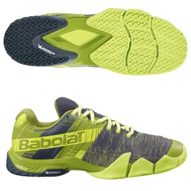 Zapatillas Babolat Movea Men Spinach Green Fluor Yellow 2021