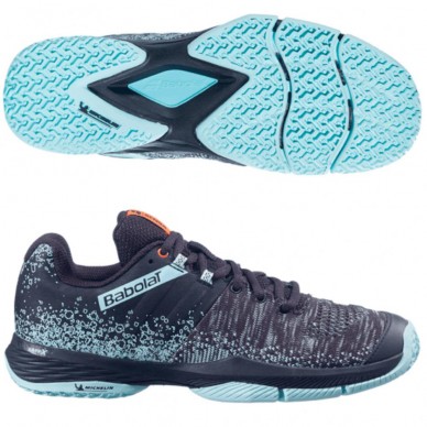 Zapatillas Babolat Sensa Women Black Turquoise 2021