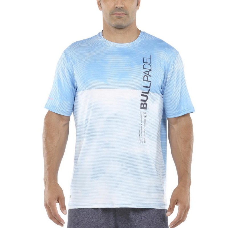 Camiseta Bullpadel Mitu Azul Claro