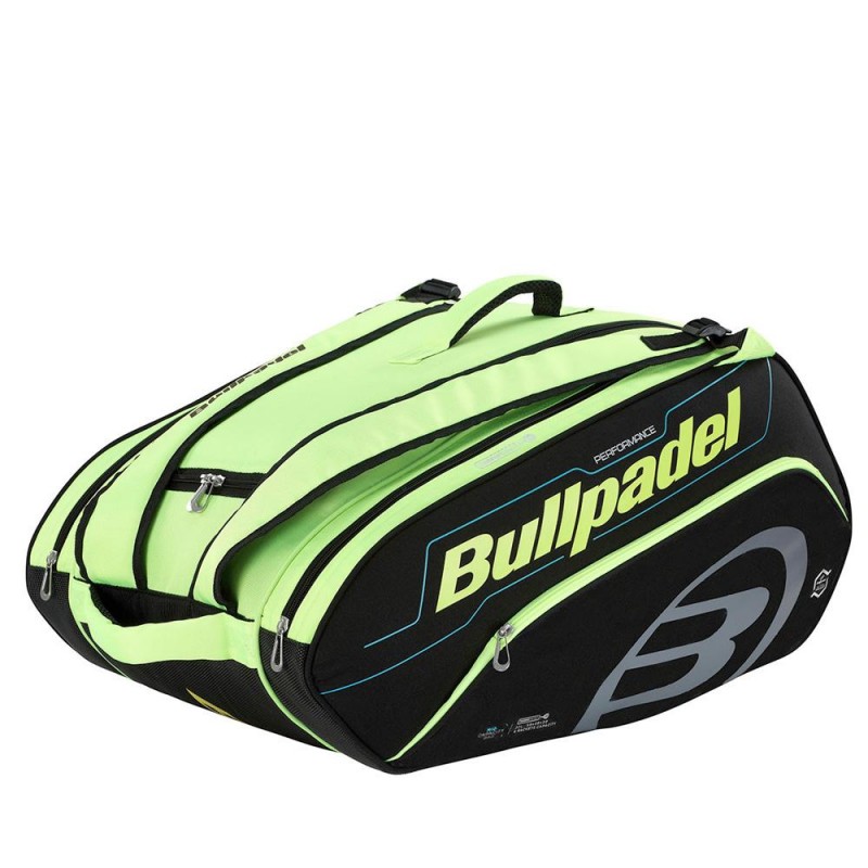 Paletero Bullpadel BPP-21007 Mid Capacity Amarillo Fluor Paletero Bullpadel BPP-21007 Mid Capacity Amarillo Fluor