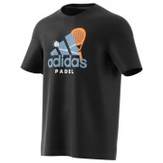 Camiseta Adidas Padel CAT Negra