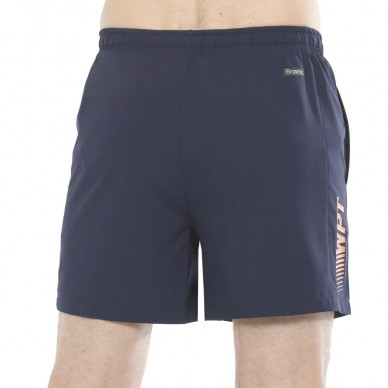 Pantalon Bullpadel Vetas Oceano Profundo Naranja