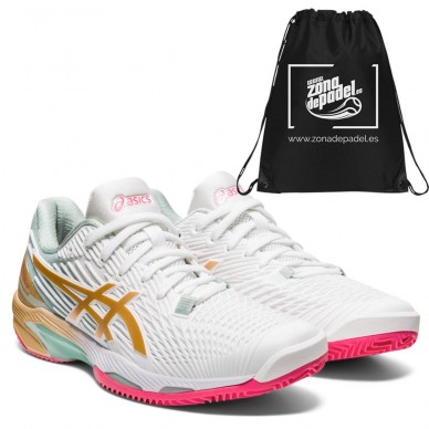 Asics Solution Speed FF 2 L.E. Woman White Champagne 2021