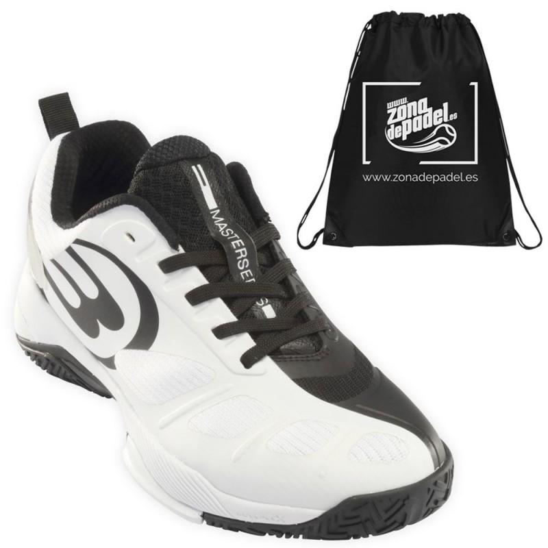 Zapatillas Bullpadel Hack Hybrid 21V Blancas Negras Zapatillas Bullpadel Hack Hybrid 21V Blancas Negras