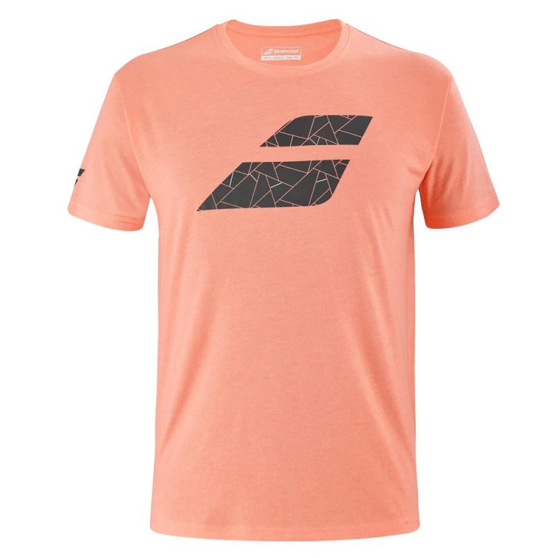 Camiseta Babolat Big Flag TEE Men Living Coral Camiseta Babolat Big Flag TEE Men Living Coral