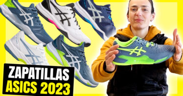 Colección de zapatillas de pádel Asics 2023, nuevas suelas y tecnologías adaptadas a cada pista