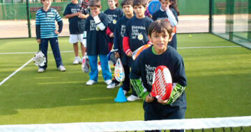Pádel para niños