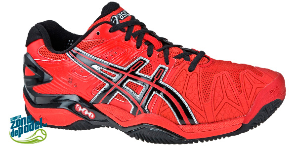 Alergia En respuesta a la Por adelantado Zapatillas de Pádel Asics Bela 4 rojas