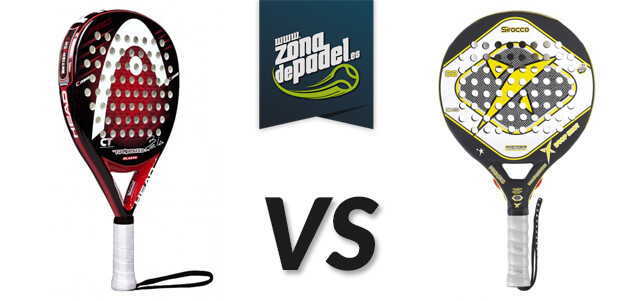 Head Tornado 3.0 E+ Bela vs Drop Shot Sirocco