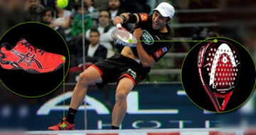 Equipando a Fernando Belasteguin para el Masters