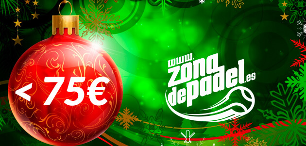 Regalos de padel para Navidad 2013 por menos de 75 euros