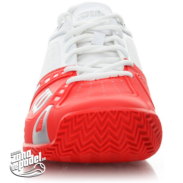 zapatillas-padel-wilson-rush-proclay-rojas-frontal