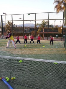 niños entrenando 1