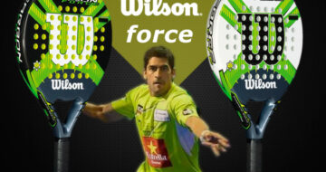 Palas Wilson Padel Force al servicio de Maxi Sánchez