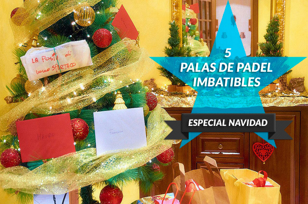 Las 5 palas de padel imbatibles de esta Navidad