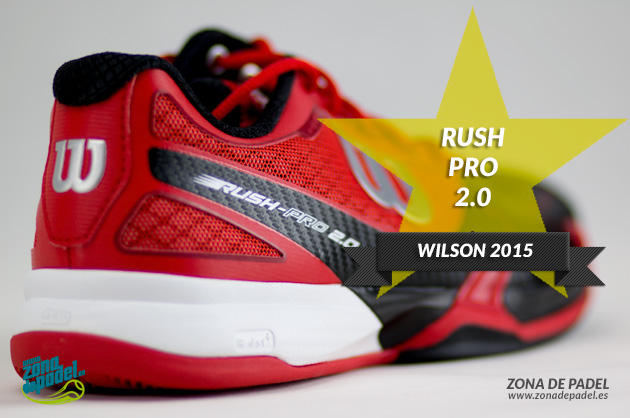 Review Wilson Rush Pro 2.0 2015, diseño agresivo conservando su ADN
