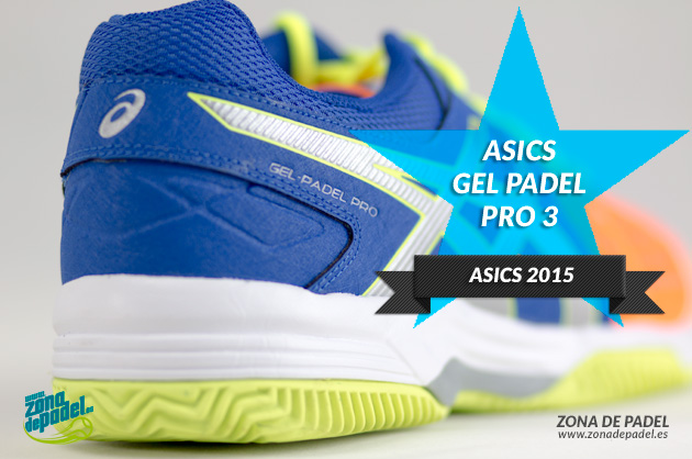 Asics Gel Padel Pro 3 2015, colores increibles