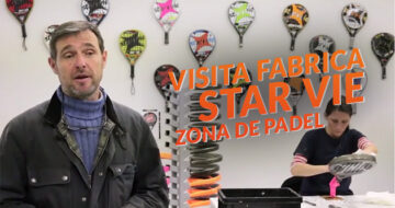 Zona de Padel visita la fabrica de Star Vie