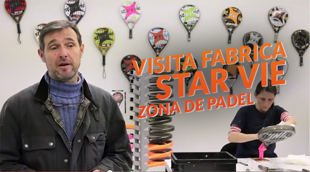 Zona de Padel visita la fabrica de Star Vie