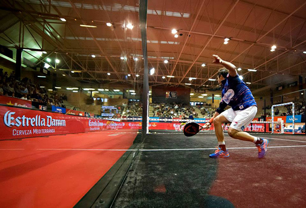 Fernando Belasteguin en plena acción