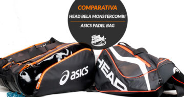 Comparativa paletero Head Monstercombi VS Asics Padel Bag