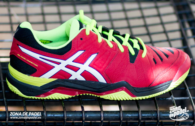 Asics Gel Competition 2 Rojas: Diseño y confort - Zona de Padel