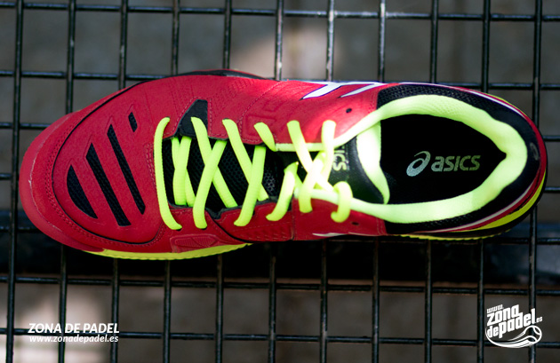 Composición No quiero Dolor Asics Gel Competition 2 SG Rojas: Diseño y confort - Zona de Padel