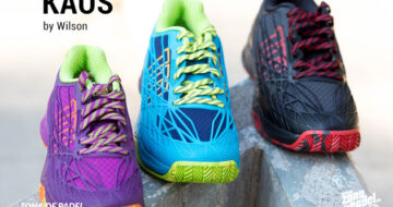 Nuevas zapatillas Wilson Kaoss 2016, flipantes