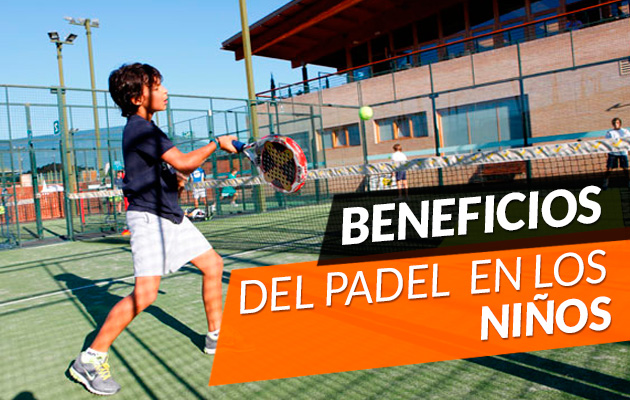 Beneficios del pádel en los niños