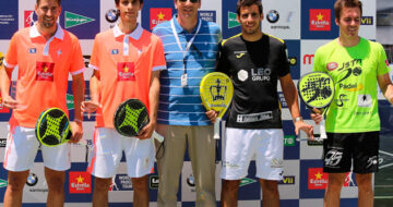Matias Marina y Alex Ruiz dan espectáculo en el Lisboa Challenger