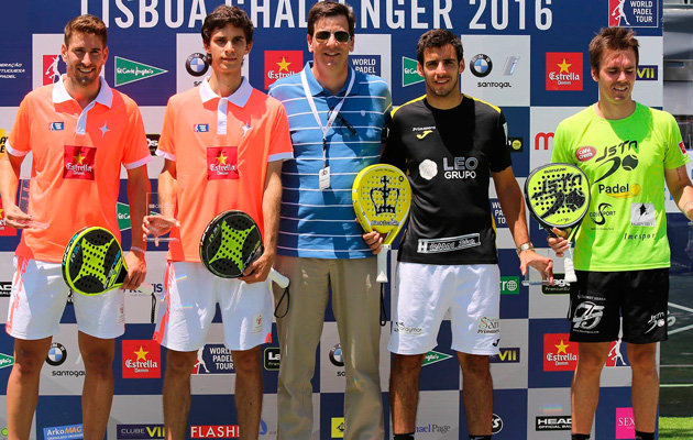 Matias Marina y Alex Ruiz dan espectáculo en el Lisboa Challenger