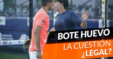 Bote Huevo, cuando la pelota bota entre la pared y el suelo