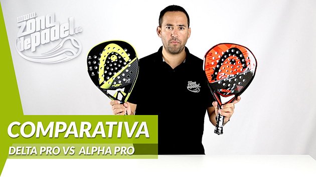 Comparativa HEAD Delta Pro VS ALPHA PRO Zona de Padel