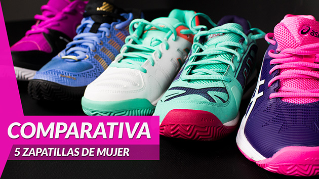 Video comparativa: 5 mejores zapatillas pádel para mujer del 2016 - Zona de Padel