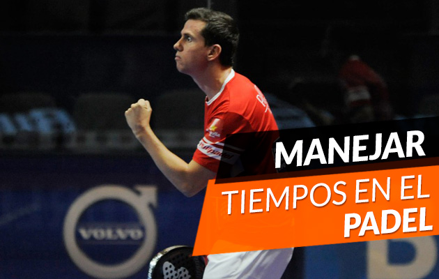 Cómo manejar los tiempos de un partido de pádel