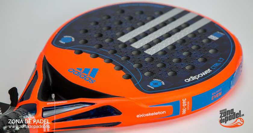 pala Adidas Adipower Control 1.7 2017 - Zona Padel