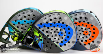Comparativa palas Head Graphene Alpha Pro, Elite y Motion 2017