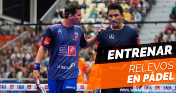 Entrena los relevos en el pádel y ¡lleva la iniciativa en el partido!