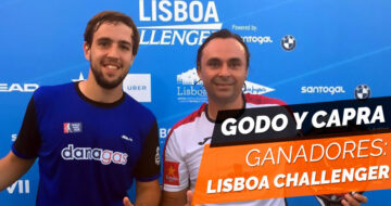 Godo Díaz y Lucho Capra se coronan campeones del Lisboa Challenger 2017