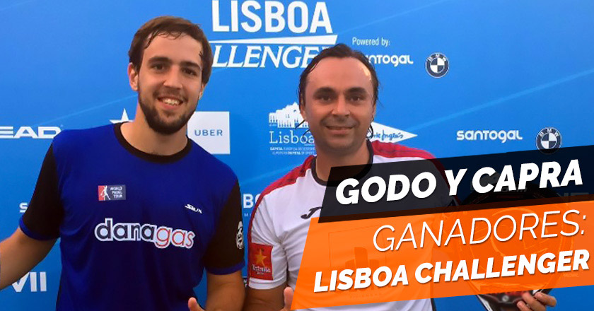 Godo Díaz y Lucho Capra se coronan campeones del Lisboa Challenger 2017