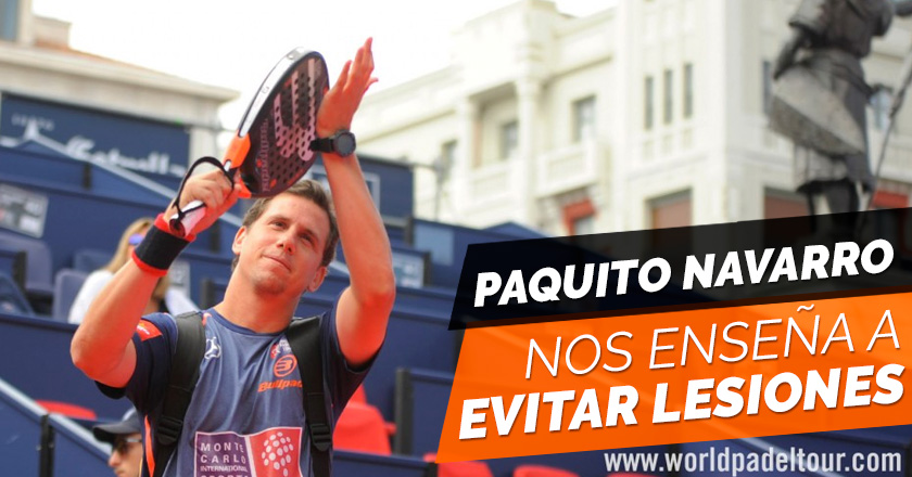 Paquito Navarro nos habla de cómo prevenir las lesiones