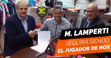 Miguel Lamperti seguirá siendo «El jugador de Nox» por mucho más tiempo