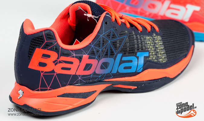 Review de las zapatillas Babolat Jet más veloces que la luz - Zona de Padel